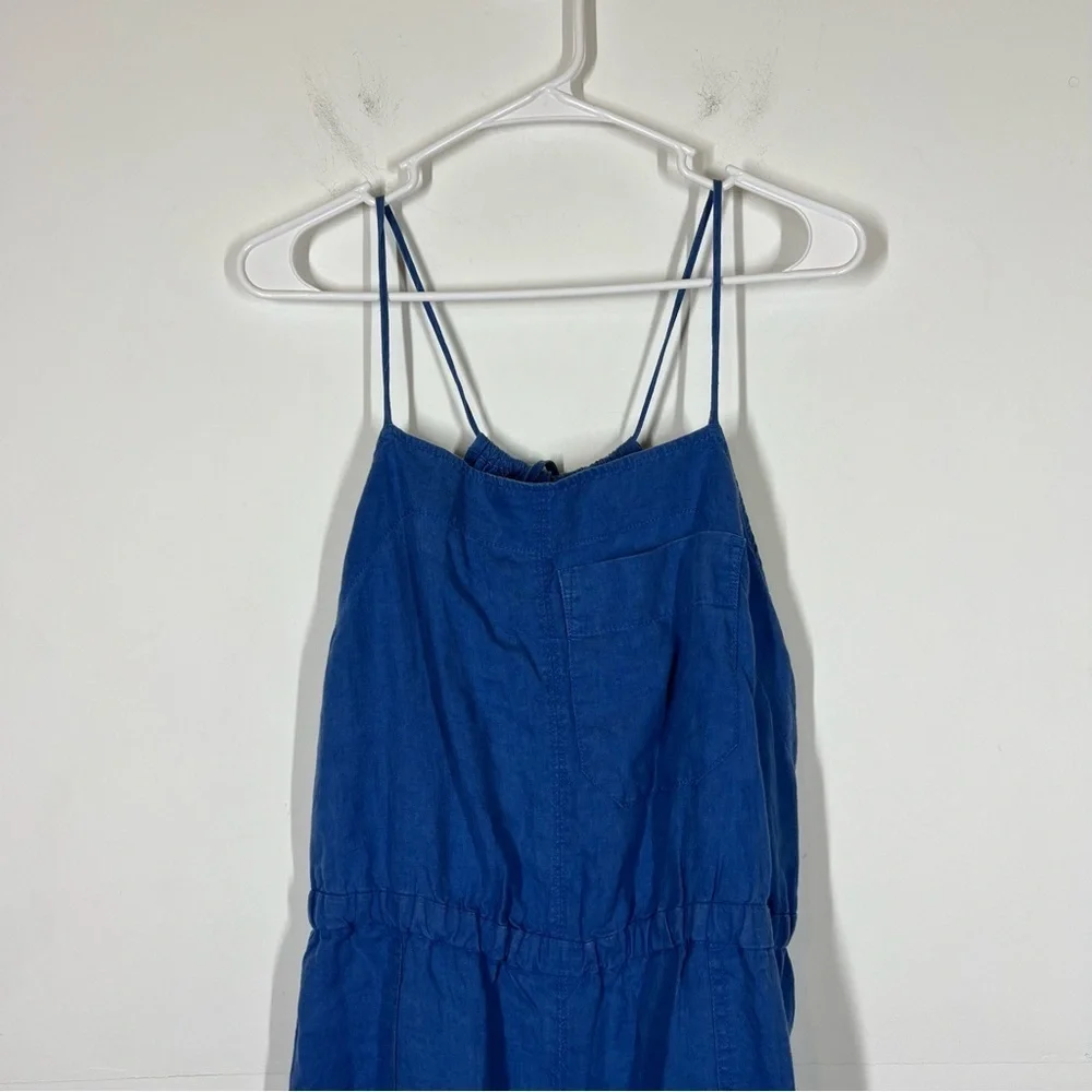 Everlane 100% Linen Shoestring Jumpsuit Size Medium